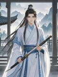 神秘的白衣少年